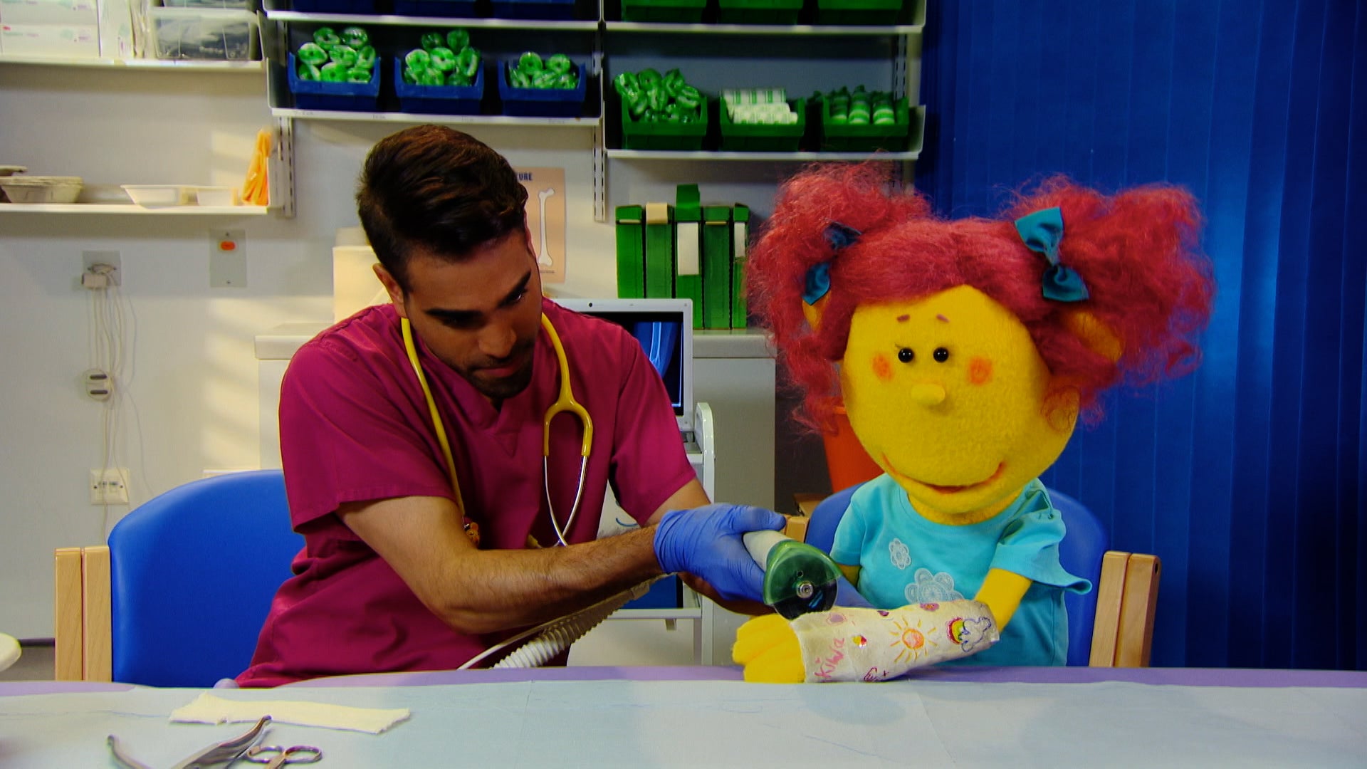 غيت ويل سون هوسبيتال الموسم 1 الحلقة 4 بلاستر كاست