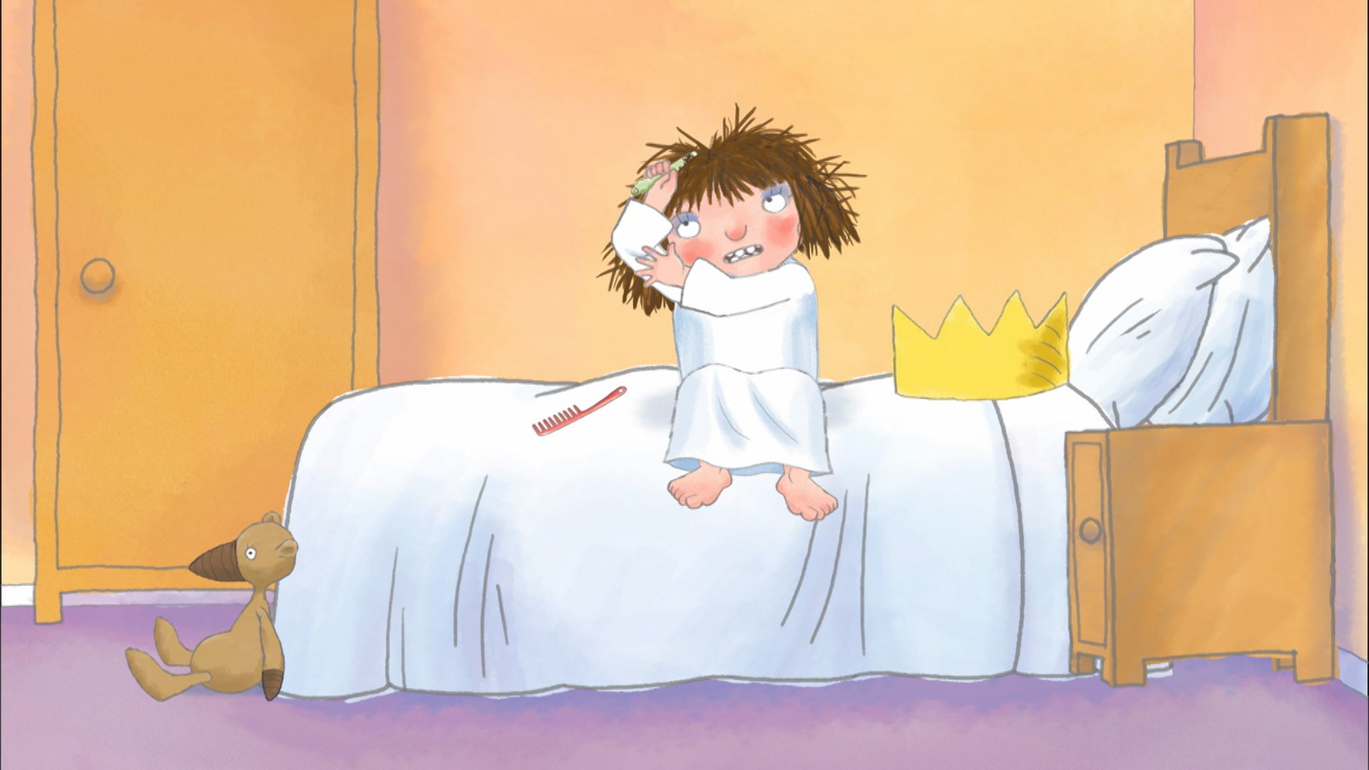 ليتل برينسس الموسم 1 الحلقة 10 آي دونت وانت تو كوم ماي هير