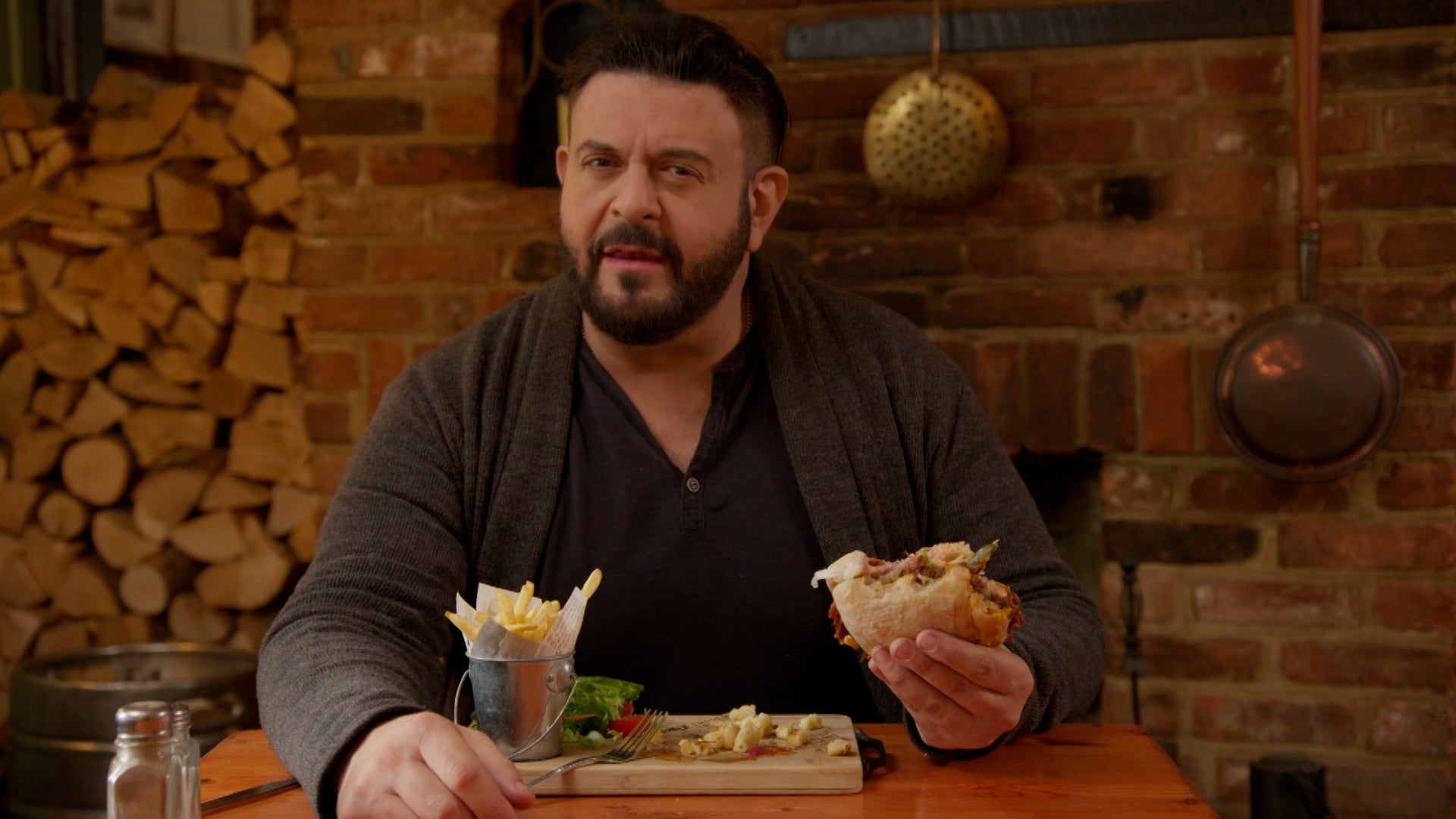 Adam Richman Eats Britain Season 1 Episode 2 Sandwich