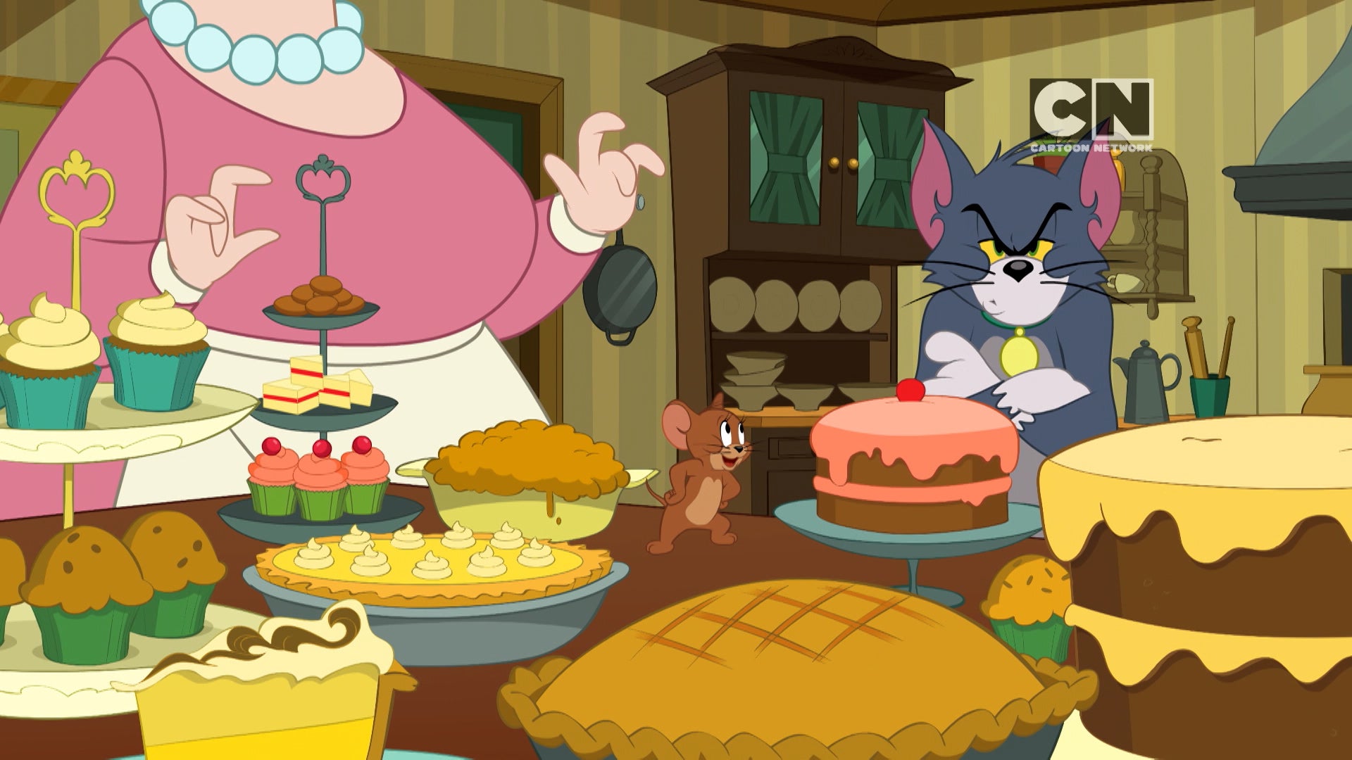 The Tom and Jerry Show Season 3 Episode 134 Auntie Social