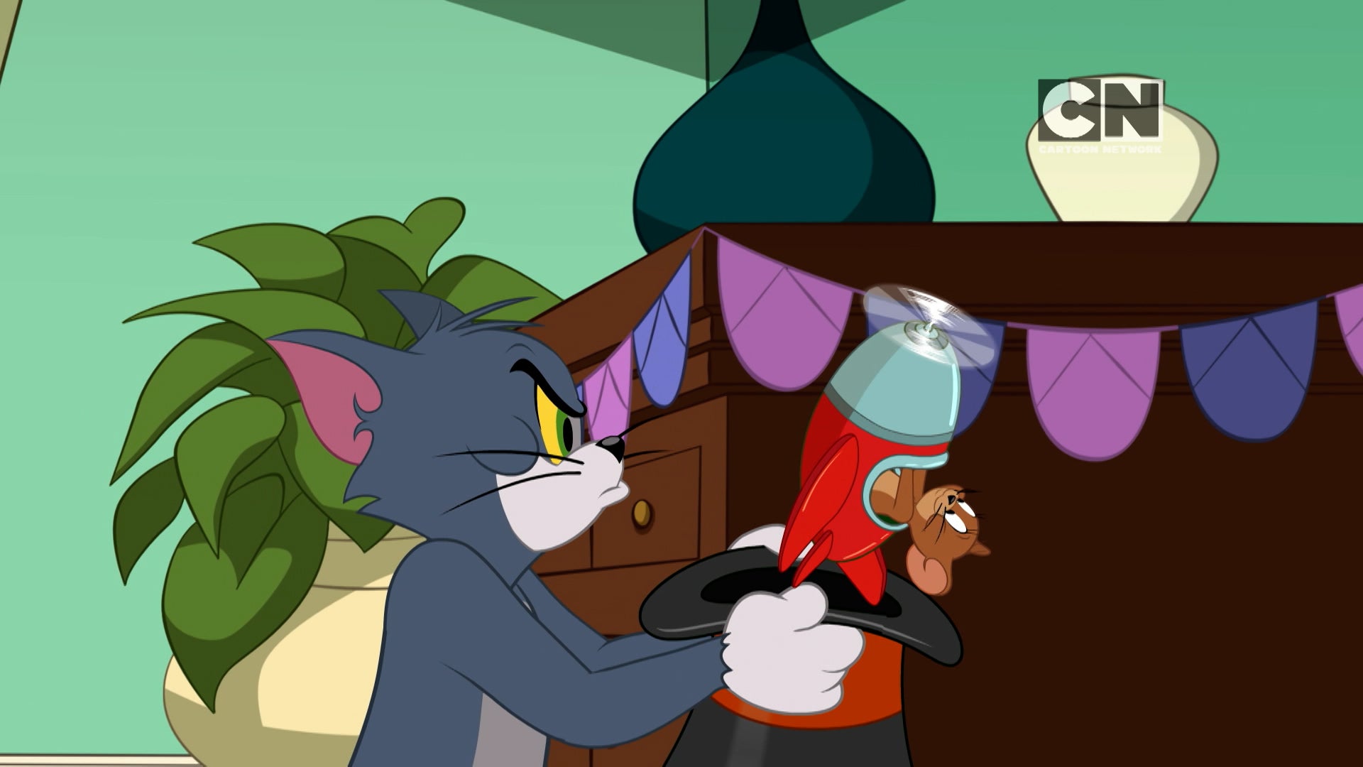 The Tom and Jerry Show Season 3 Episode 180 Magic Hat Cat
