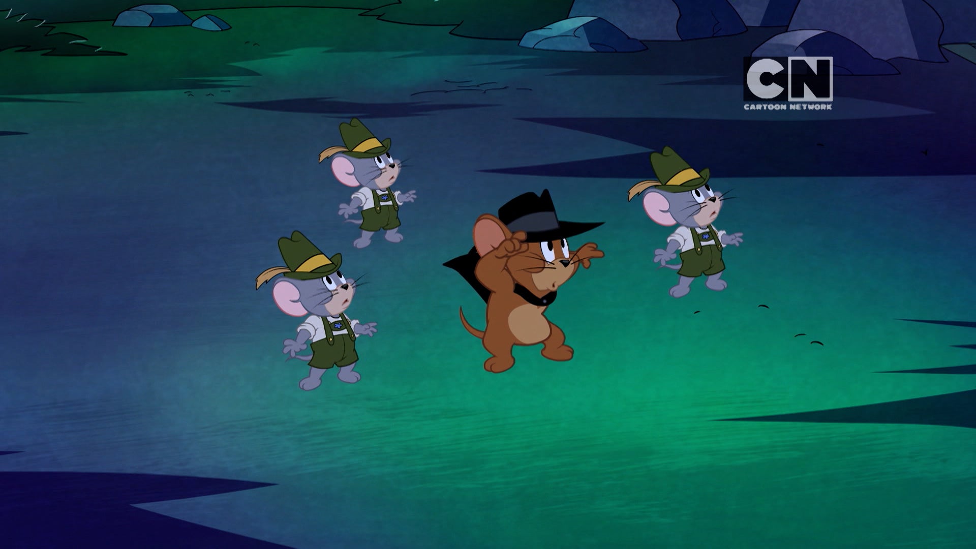 The Tom and Jerry Show Season 3 Episode 186 Tom's Tangled Web