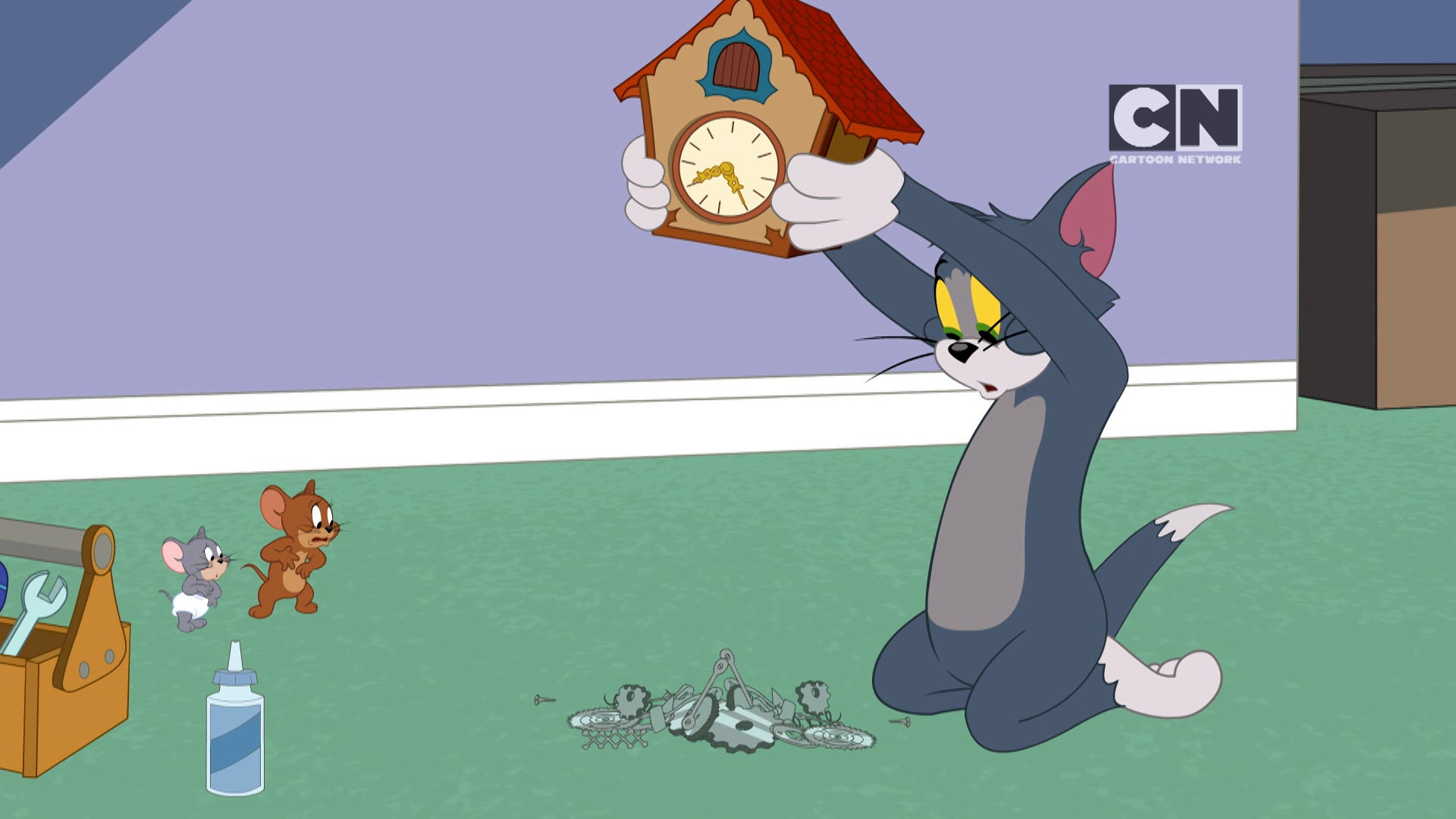 The Tom and Jerry Show Season 3 Episode 192 Cuckoo Clock
