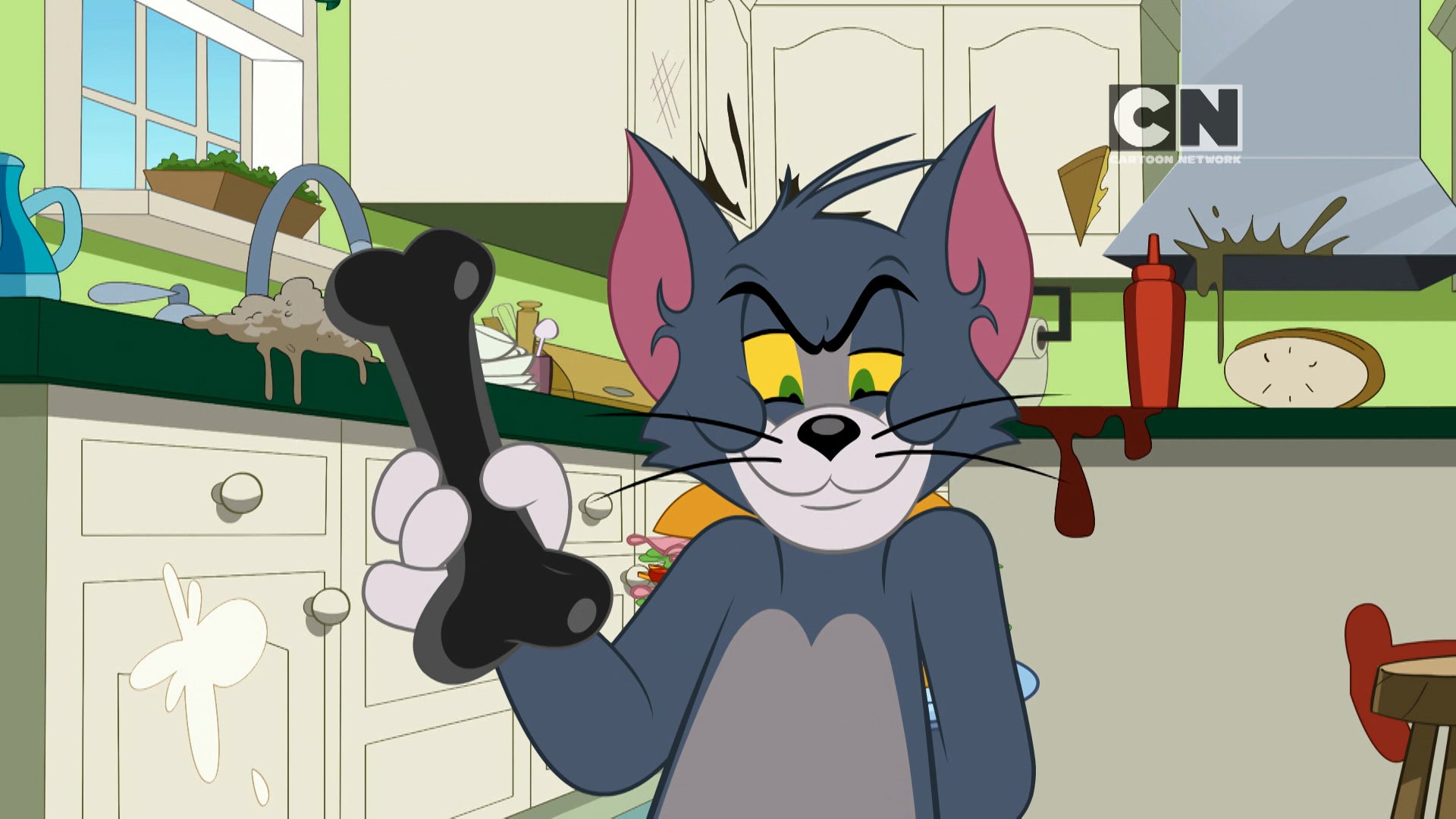 The Tom and Jerry Show Season 3 Episode 196 A Game of Bones