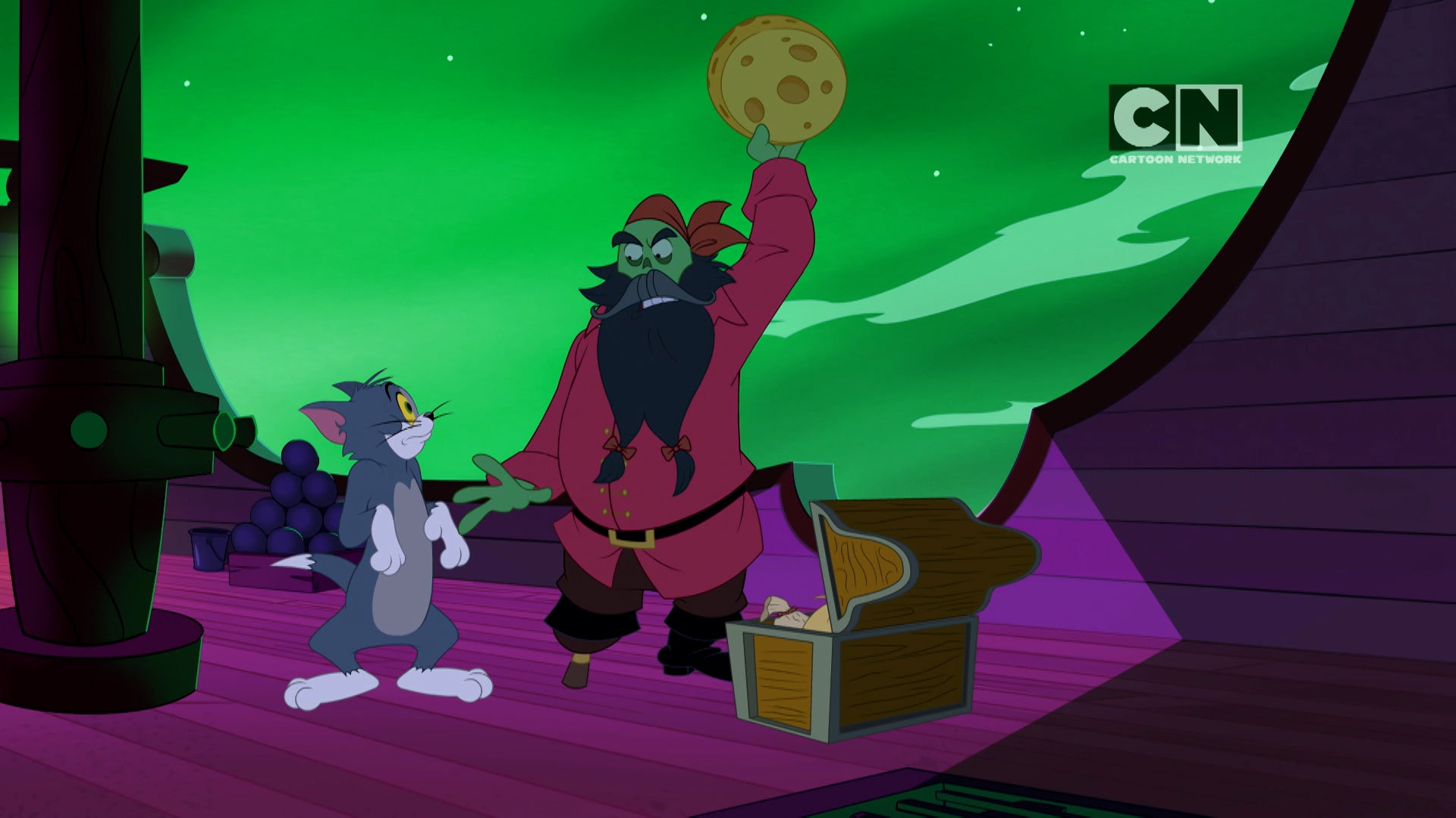 The Tom and Jerry Show Season 4 Episode 218 Ghoul's Gold