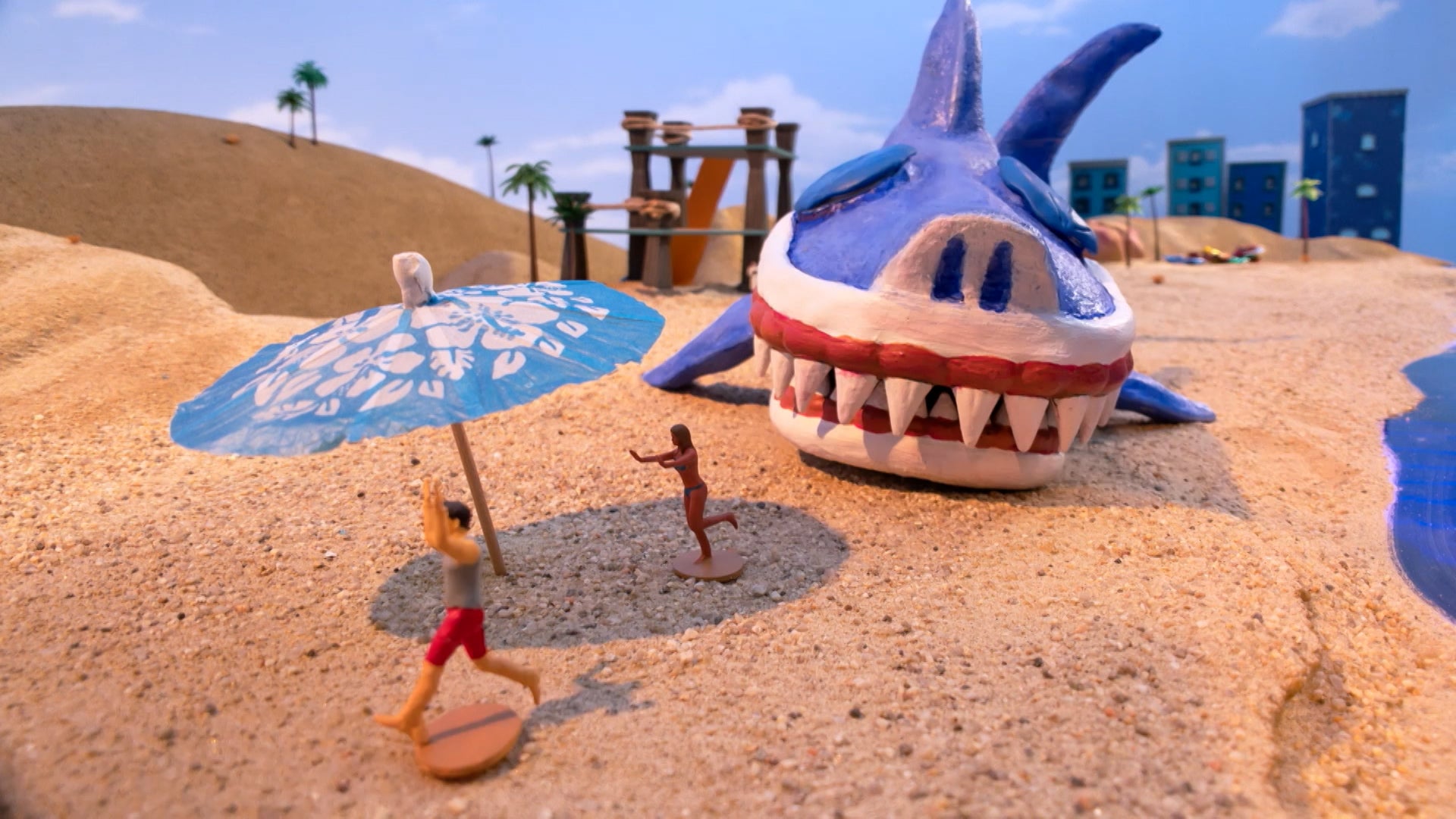 Team Hot Wheels Season 2 Episode 2 Seismic Shark Attack