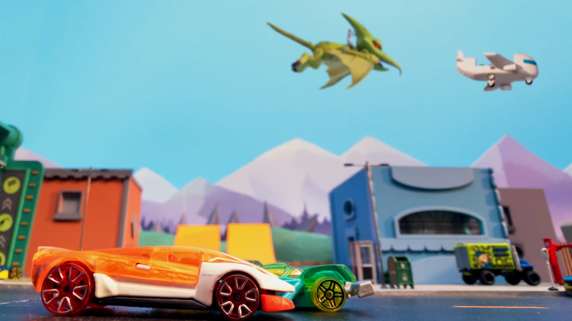 Team Hot Wheels Season 3 Episode 2 Double Dino Danger