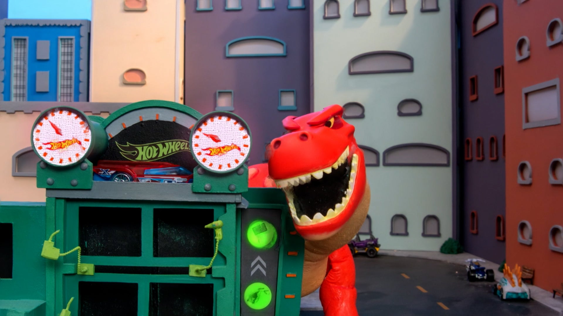 Team Hot Wheels Season 3 Episode 6 Dino Damage