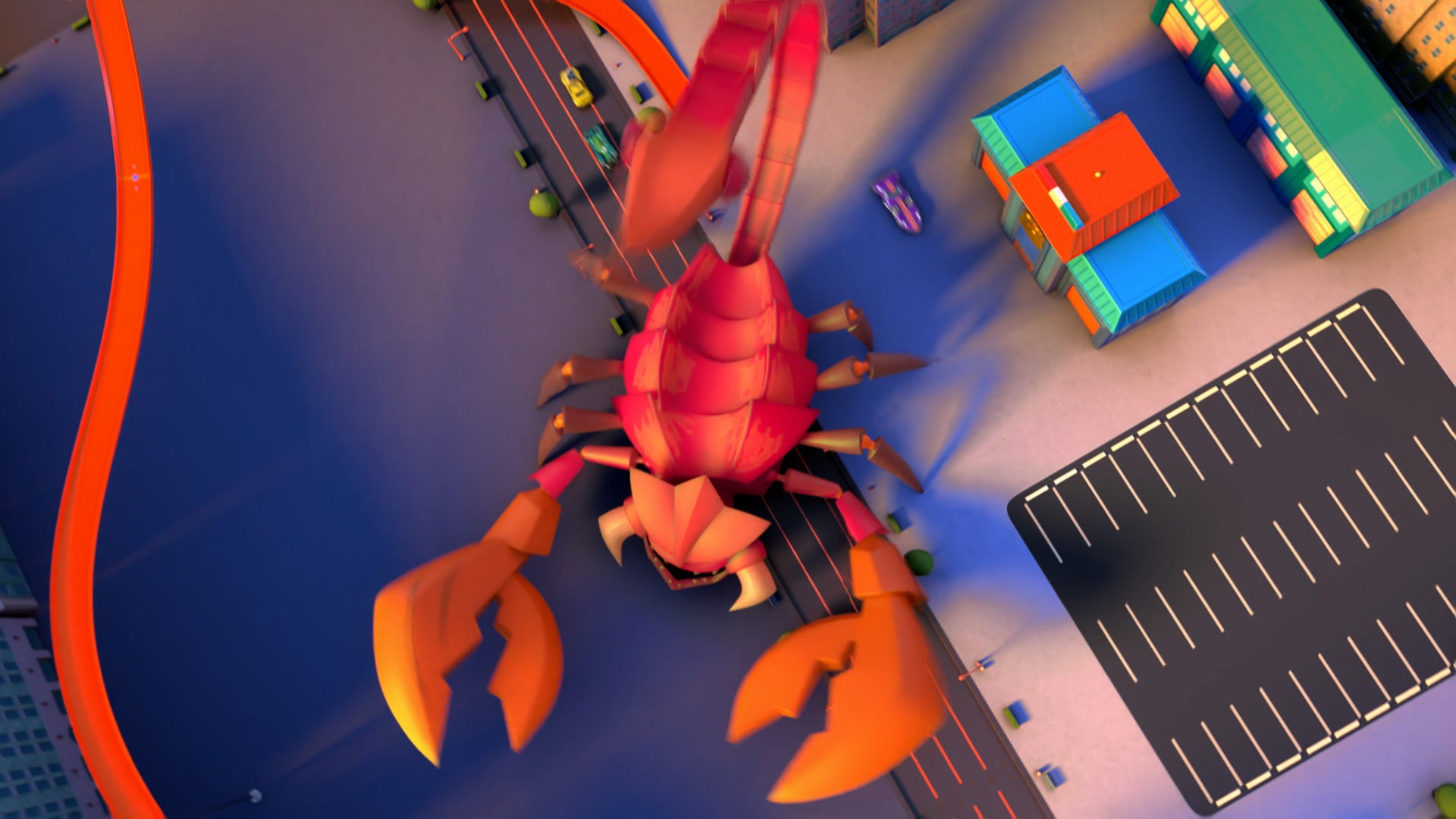 Team Hot Wheels Season 5 Episode 2 Hot Wheels City Faces A Giant Scorpion