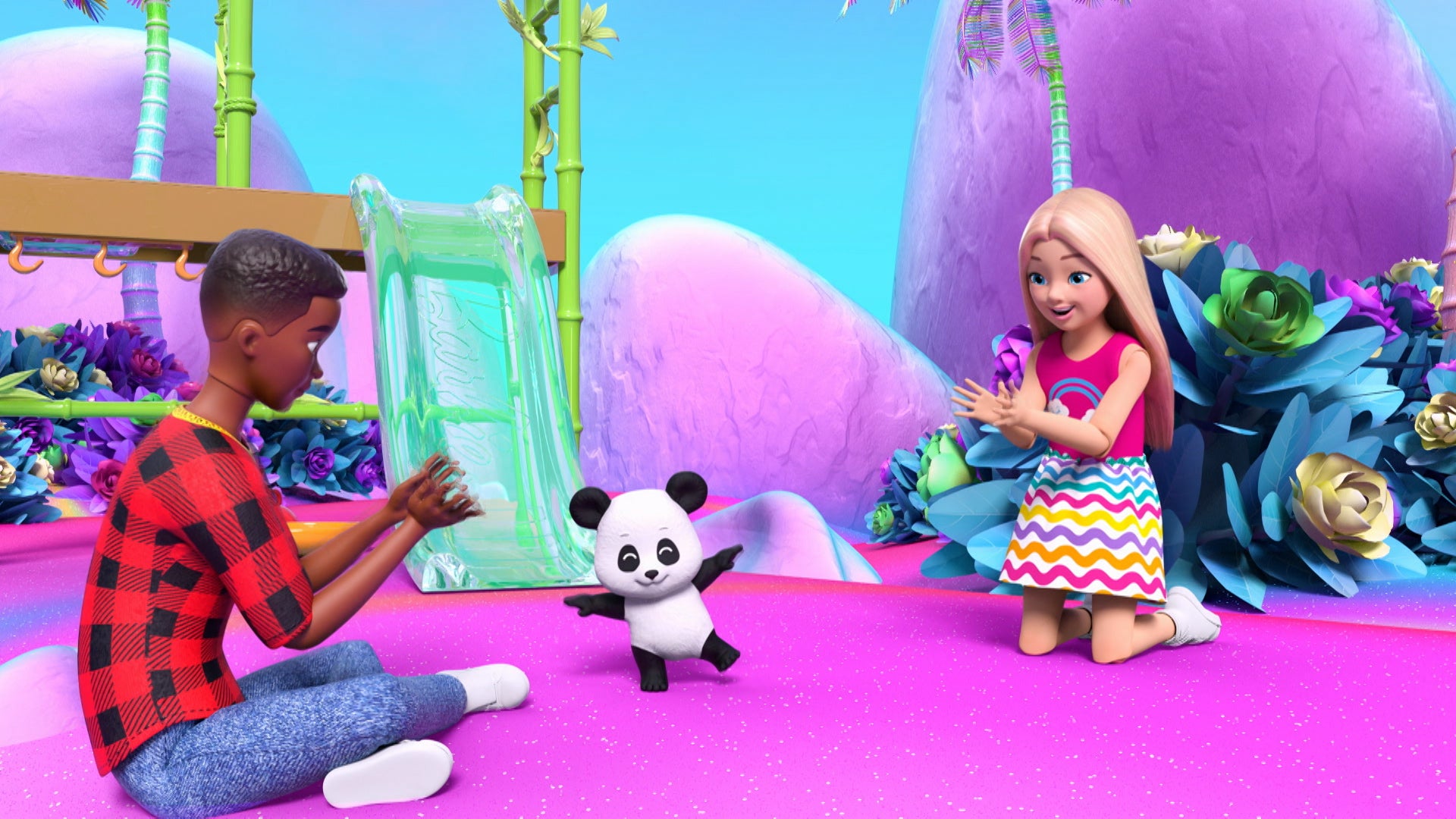 Barbie Dream Squad, Troop Rainbow Season 1 Episode 4 The Dream Squad Saves The Animals!