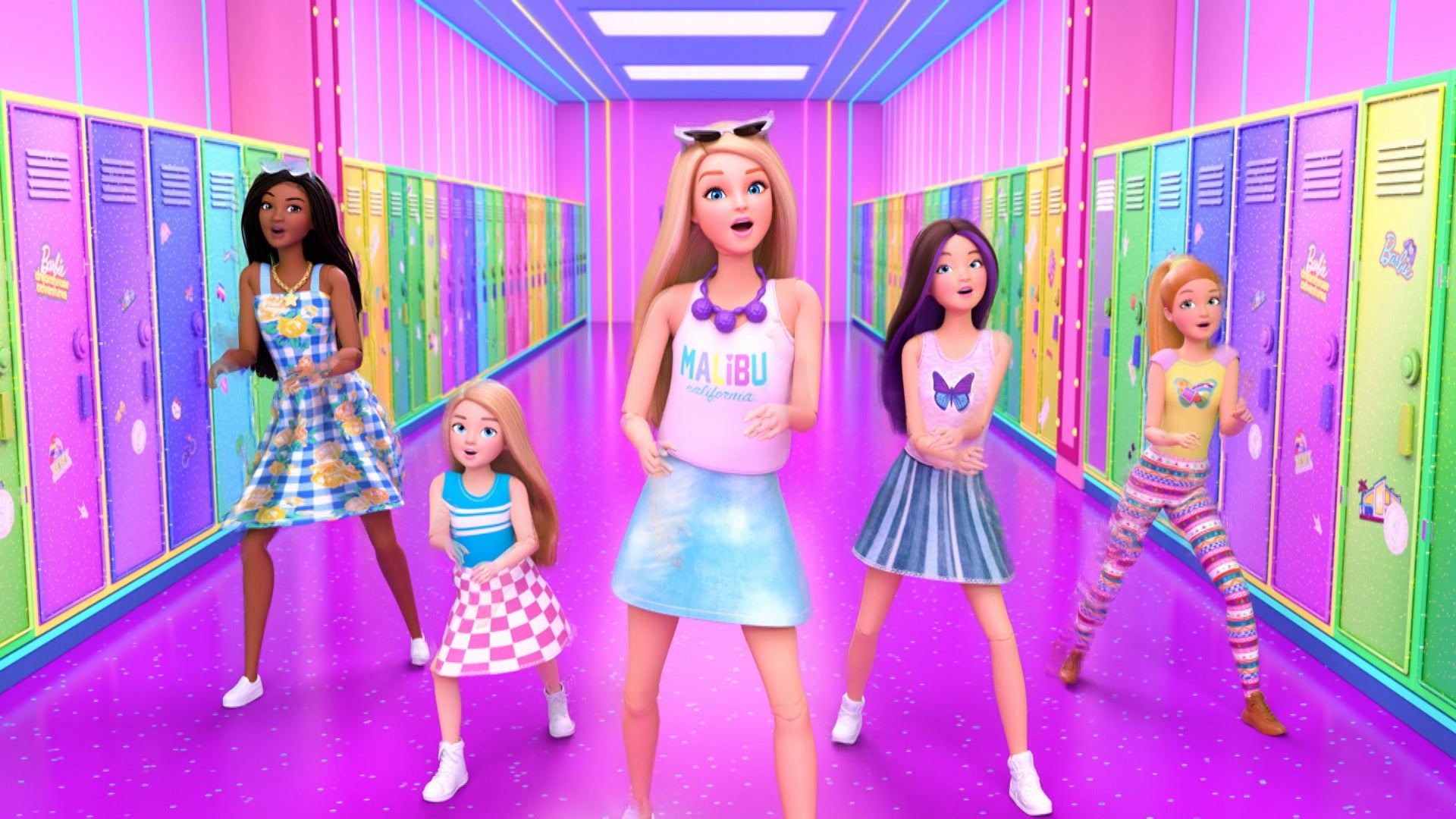 Barbie Summer Adventure Season 1 Episode 1 School's Out For Summer!