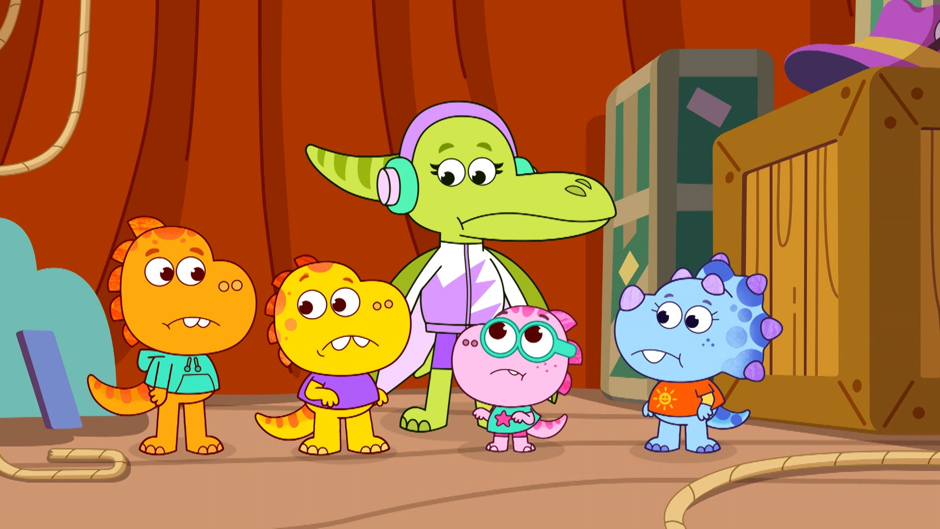 تايم ريكس إن سبيس الموسم 1 الحلقة 7 تريجر/ روار/ ماموث