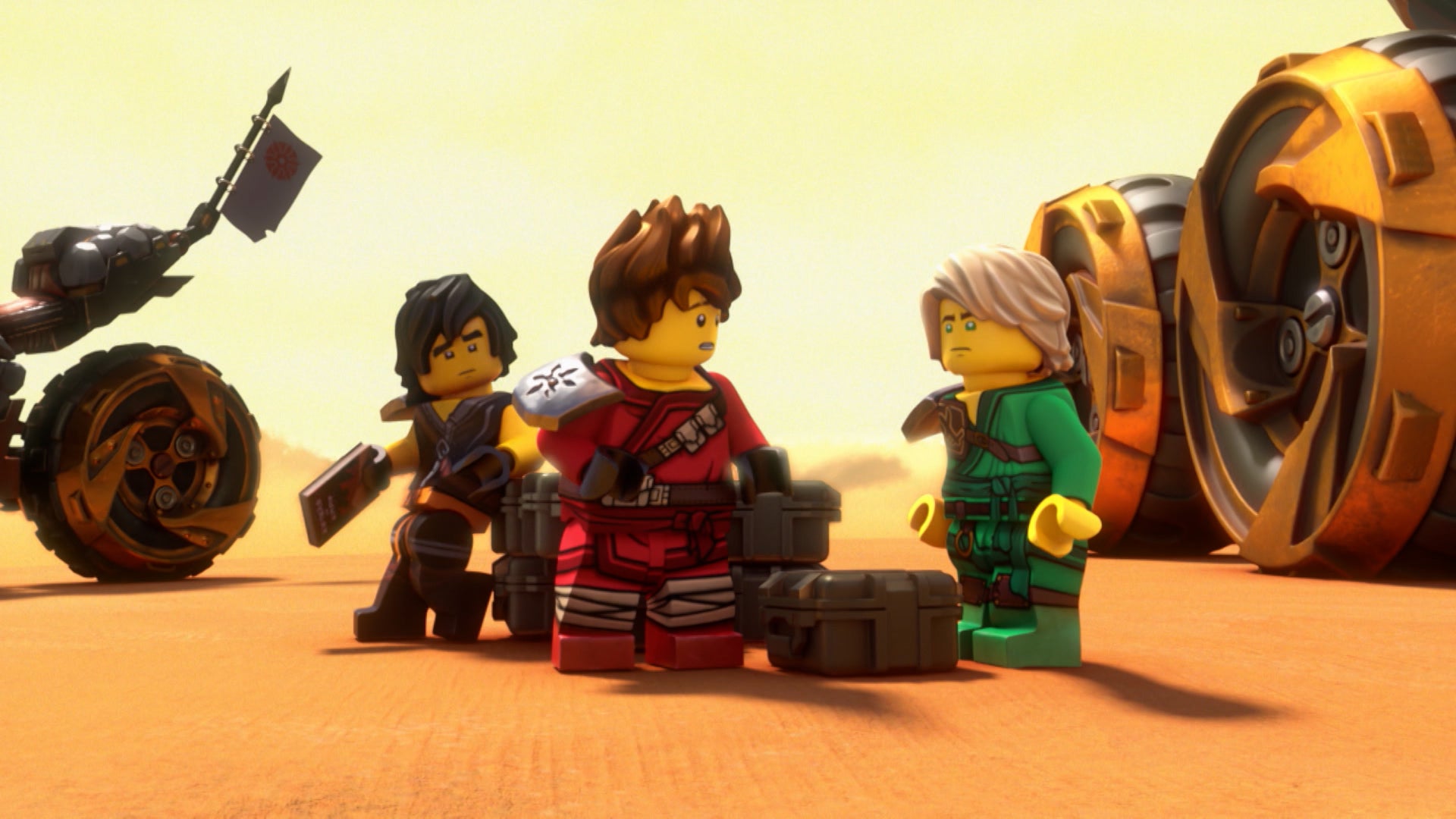 LEGO Ninjago Season 1 Episode 4 The Belly Of The Beast