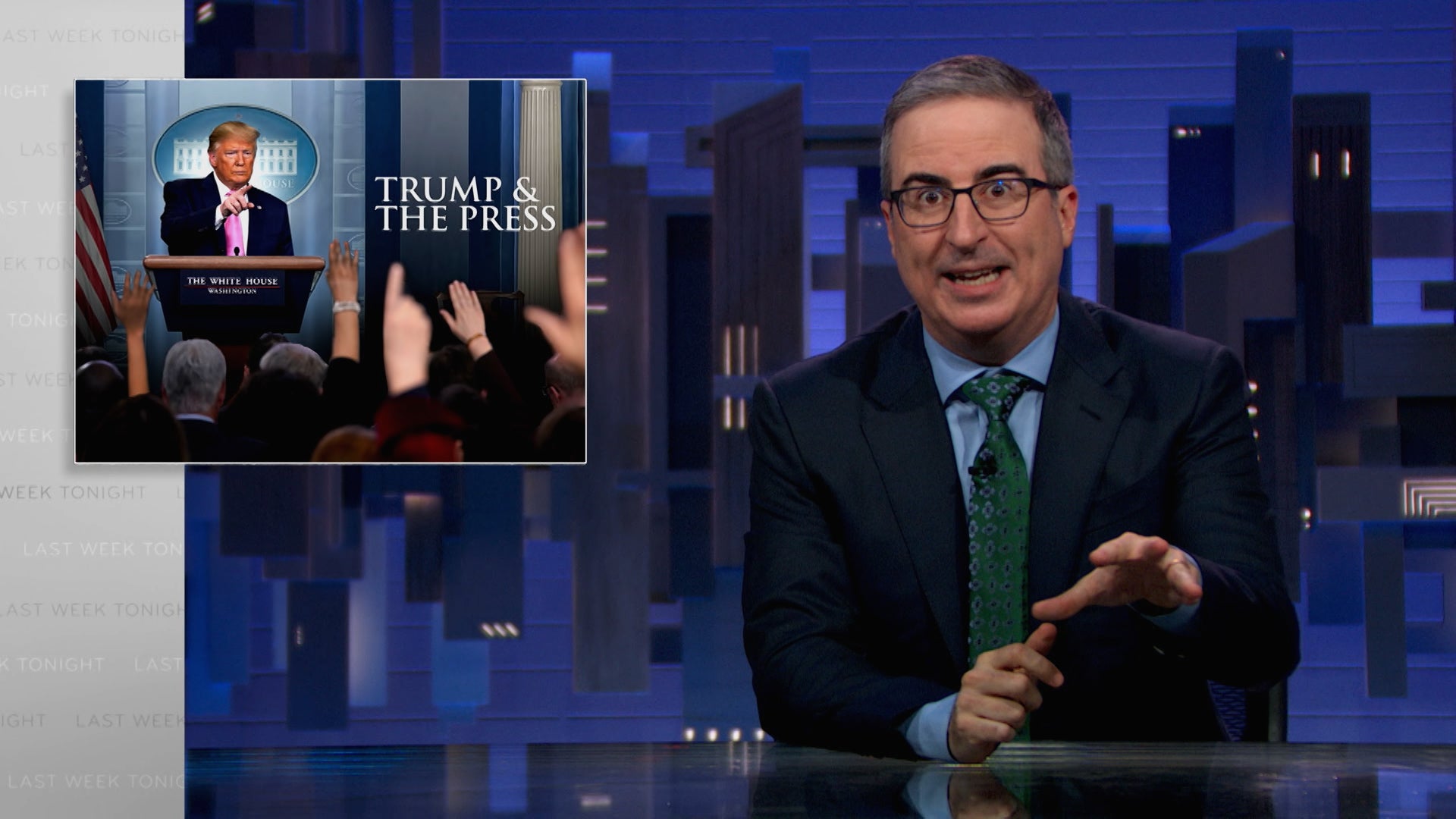Last Week Tonight With John Oliver Season 12 Episode 12 Trump and the Press