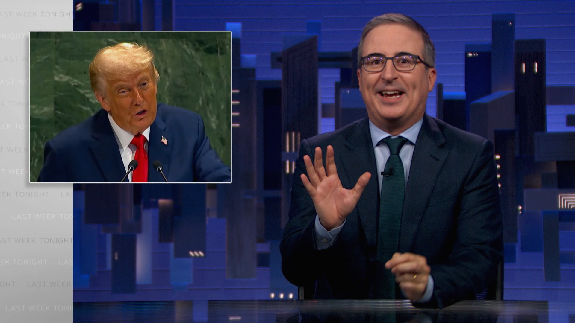 لاست ويك تونايت ويذ جون أوليفر الموسم 12 الحلقة 24 بنيامين نتنياهو