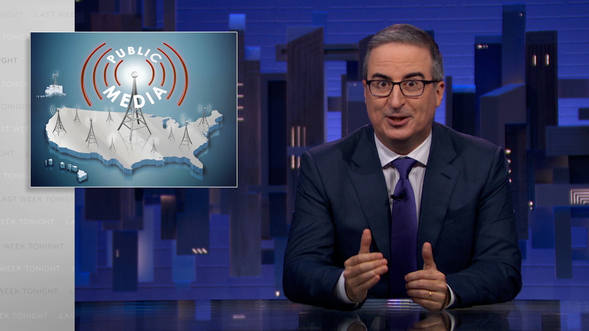 لاست ويك تونايت ويذ جون أوليفر الموسم 12 الحلقة 30 وسائل الإعلام العامة